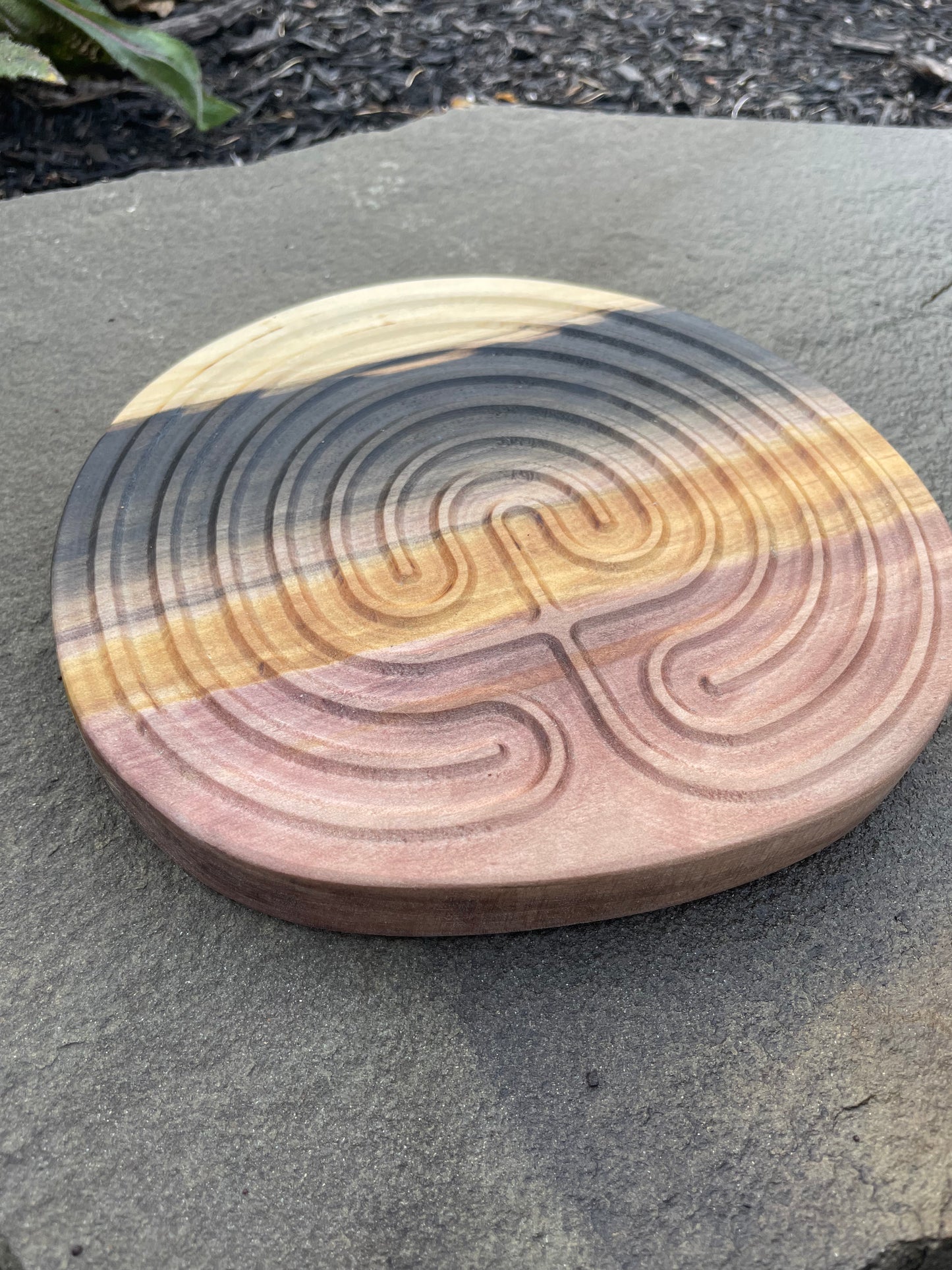 Tabletop Wooden Prayer Labyrinth