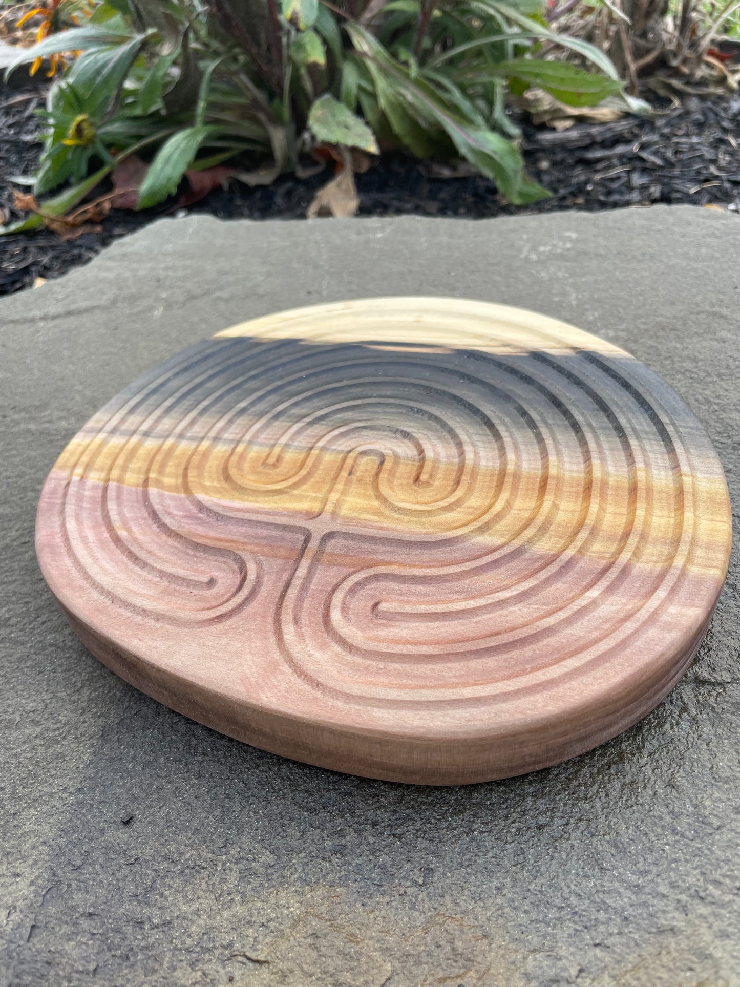 Tabletop Wooden Prayer Labyrinth