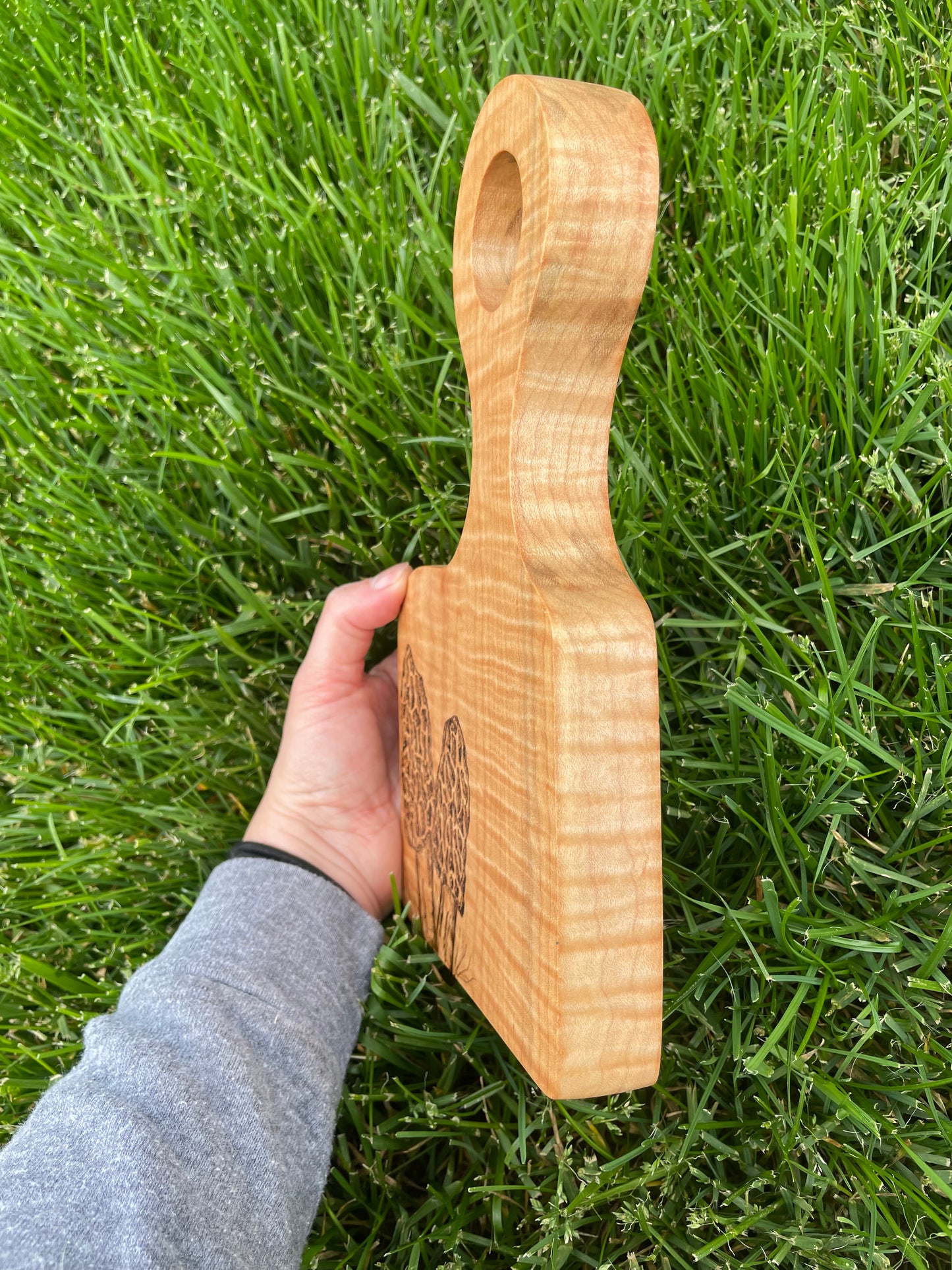 Curly Maple Morel Cheese Board